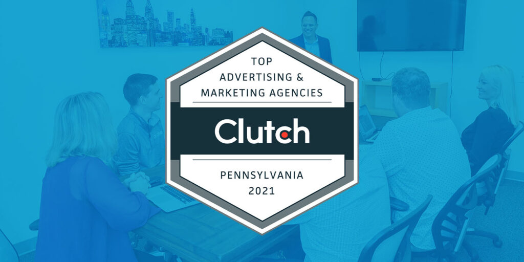 top advertising and marketing agencies in pennsylvania clutch badge 2021
