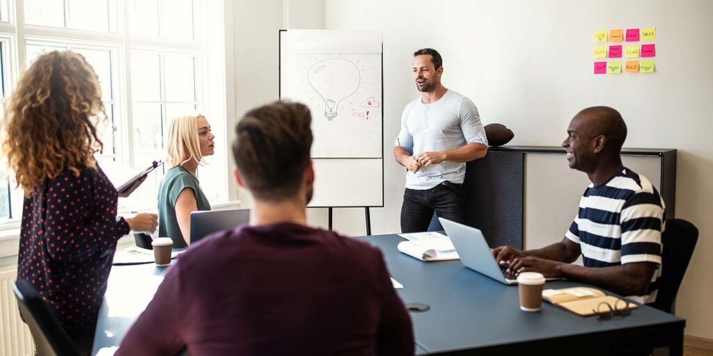 Having a content planning meeting