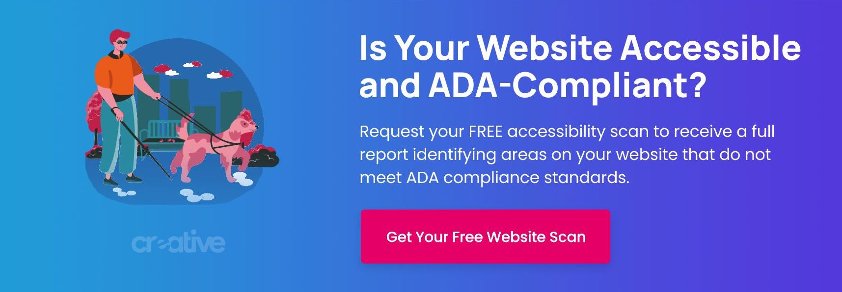 CTA web accessibility ada compliance scan