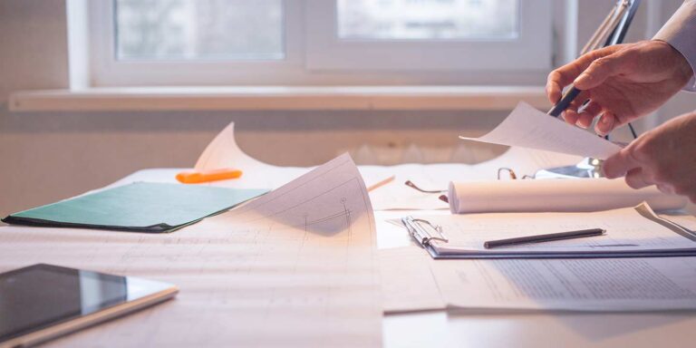 Man submitting an RFP