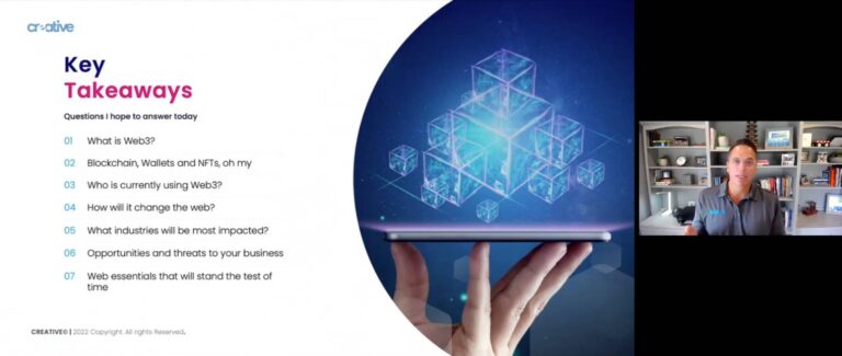 key takeaways from web3 marketing webinar thumbnail