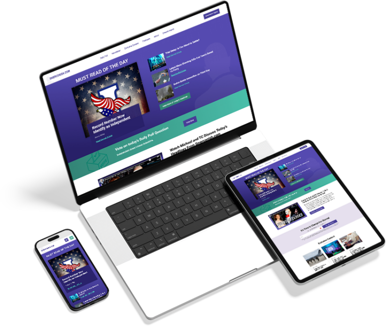 smerconish website preview on devices