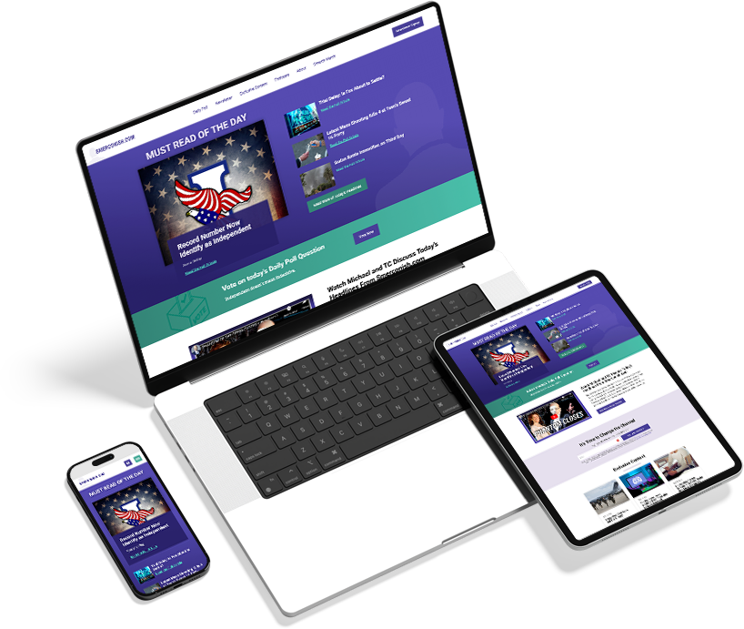 smerconish website preview on devices