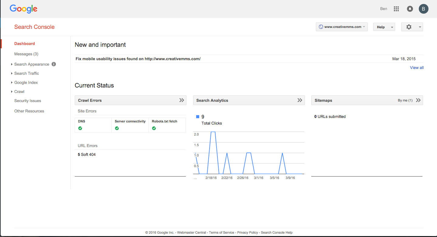 Google Search Console